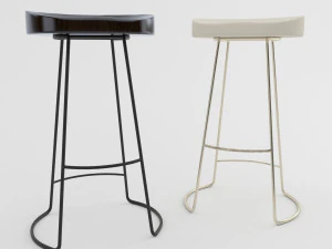 Bar Stool- Model 1 3D Model