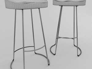 Bar Stool- Model 1 3D Model