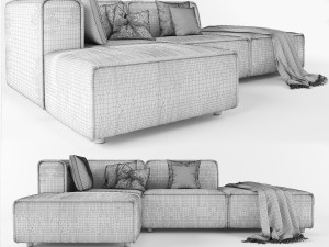 Modern Sofa 3D Model