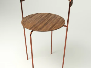 로프트 의자 3D 모델