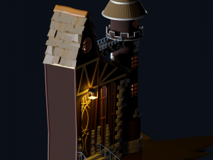 Castle 3D 模型