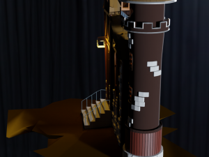 Castle 3D 模型