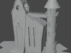 Castle 3D Model