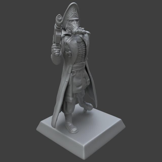 Death Korps of Krieg 3D 打印模型 .c4d .max .obj .3ds .fbx .stl .blend 