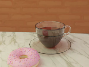 Ciambella 3D Modello 3D