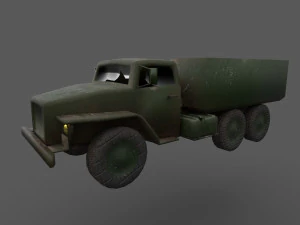 Ural 4320 3D Model