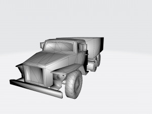 Ural 4320 3D 模型