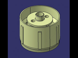 Baratza sette 270 hopper Cone Burr Holder 3D Baskı Modeli