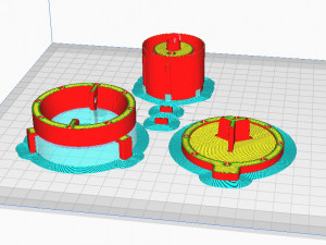 Baratza sette 270 hopper Cone Burr Holder 3D Baskı Modeli