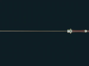 Fantasy Steel Sword 3D Model