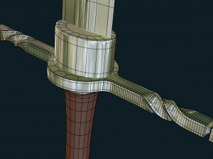 Fantasy Steel Sword 3D 모델