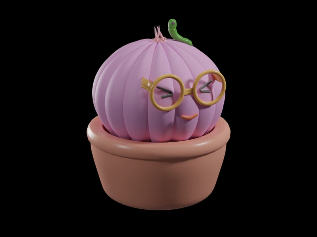 Cipolla Modello 3D .c4d .max .obj .3ds .fbx .stl .blend 