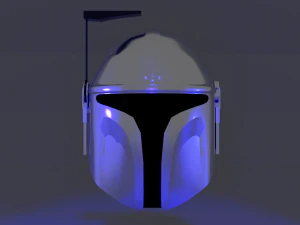 만달로리안 헬멧 3D 모델