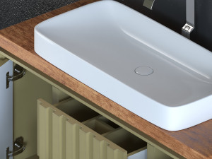 Vanity Unit Set01 Modelo 3D