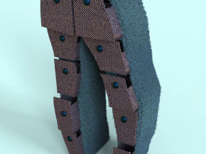 Tube pants 3D Model