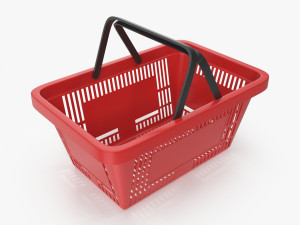 Shopping Basket 3D Model
