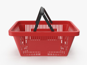 Shopping Basket 3D Model