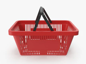 Cesta de la compra Modelo 3D