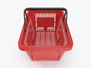 Shopping Basket 3D Model