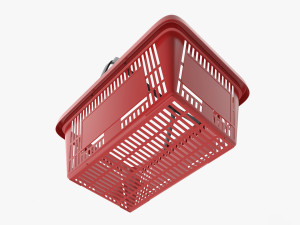 Shopping Basket 3D Model