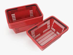 Cesta de la compra Modelo 3D