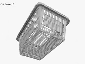 Shopping Basket 3D Model