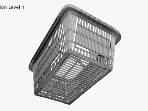 Shopping Basket 3D Model