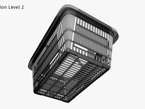 Shopping Basket 3D Model