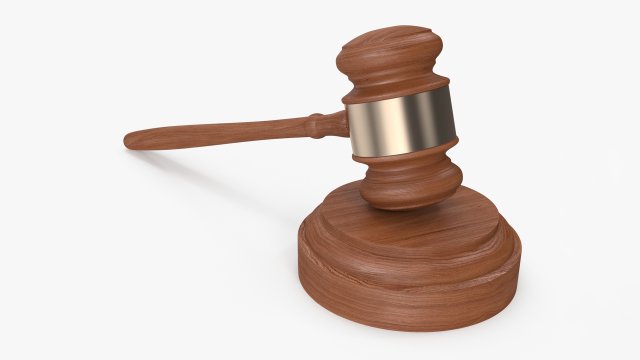 Gavel 3D 模型 .c4d .max .obj .3ds .fbx .stl .blend 