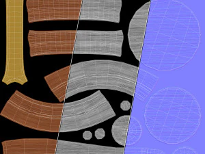 Młotek licytacyjny Model 3D