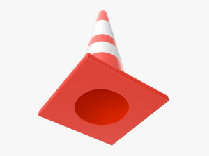 Road Cone 3D Модель