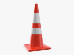 Road Cone 3D Model