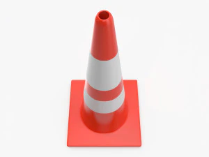 Road Cone 3D Model