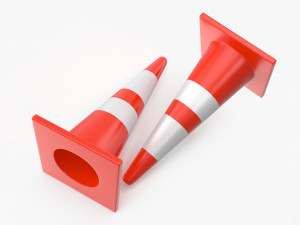 Road Cone 3D Модель