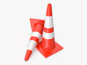 Road Cone 3D Модель
