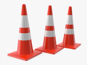 Road Cone 3D Модель