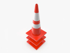 Road Cone 3D Model