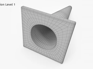 Road Cone 3D Model