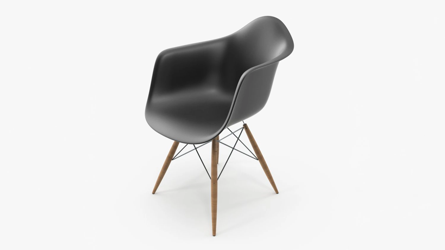 Pascal Plastic Chair 3D Model .c4d .max .obj .3ds .fbx .stl .blend 