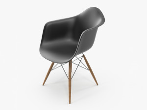 Pascal Plastic Chair 3D Model