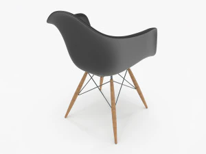 Pascal Plastic Chair 3D Model