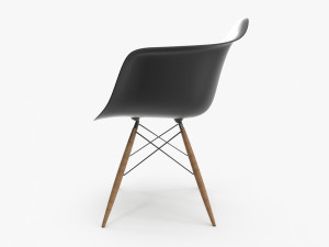 Pascal Plastic Chair Modello 3D
