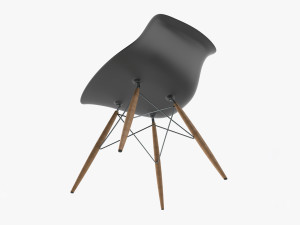 Pascal Plastic Chair Modello 3D