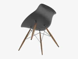 Pascal Plastic Chair 3D Model