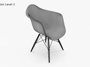 Pascal Plastic Chair 3D Model