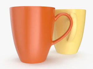 Keramikbecher 3D Modell