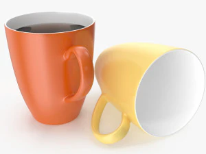 Keramikbecher 3D Modell