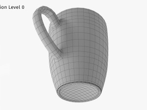 Ceramic Mug 3Dモデル
