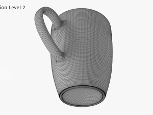 Keramikbecher 3D Modell