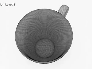 Keramikbecher 3D Modell